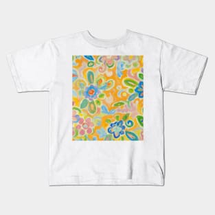 Flower pattern Kids T-Shirt